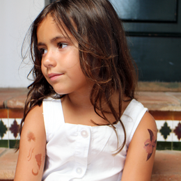 Golden Garden - Midlertidige tatoveringer