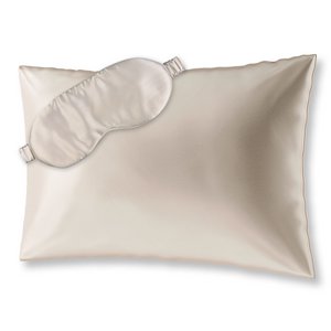 Pillowcase (50x75) and silk sleep mask