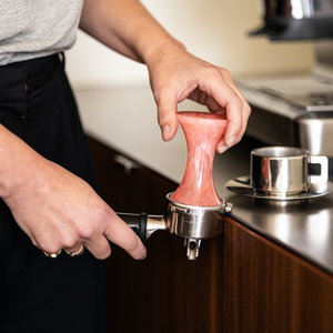Espresso tamper | Pavone | Salmon