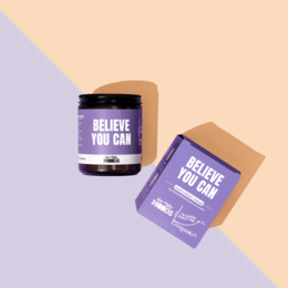 Candela regalo – MOTIVATION MOOD – Cera di soia profumata fatta a mano