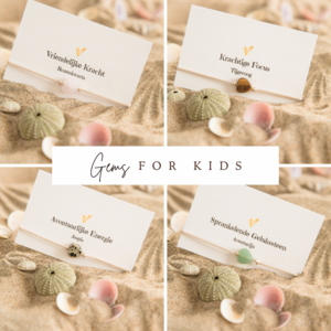 Edelsteinarmbänder für Kinder - 12 -Set von 12