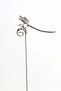 Zimba-Arts METALEN KLEINE DRAAKJE VLIEG OP STOK