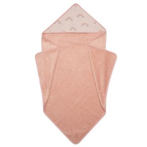 Babyhandtuch mit Bambus-Frottee-Kapuze RAINBOW