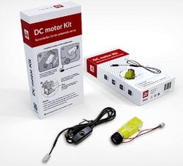 "USB-powered DC motor kit with MT-01 motor, suitable for chargers and electronics projects."