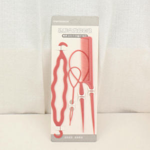 Hair styling tool set - Pink