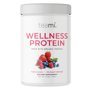 Teami Plantaardige Wellness Protein Tripple Berry | Teami Plant -based Wellness Protein Tripple Berry 385gr.
