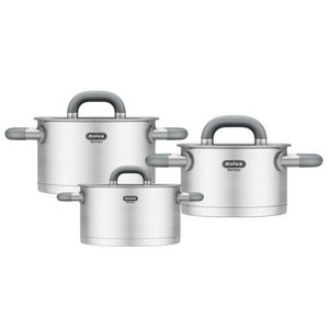 LUGANO Edelstahl Set 6-tlg.