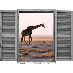 3D muursticker - Gia