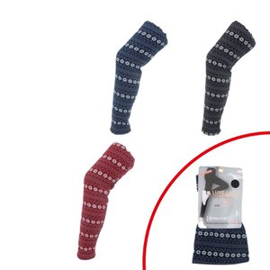 Winter Damen Leggings » Norweger Stil » Sport Leggings für Damen » warme Teddy Fleece Fütterung » Winterleggings extra warm