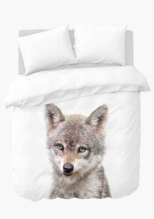Dekbedovertrek Baby Wolf