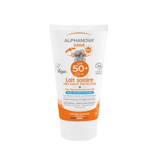ALPHANOVA SUN BIO SPF 50+ Bebe Hypoallergene Sonnenmilch 50g