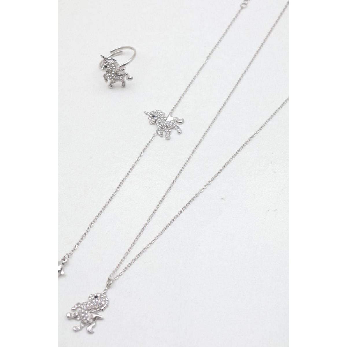 Parure de bijoux en acier inoxydable