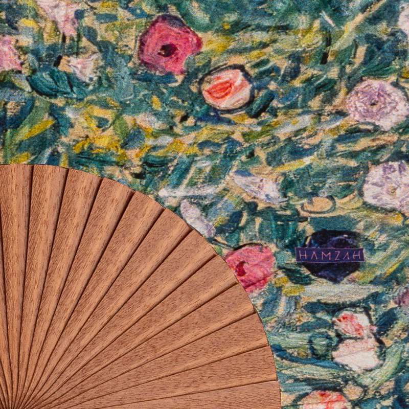 Gustav Klimt Print Hand Fan Isolde