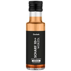 Krefeld seasoning oil - finest herbs and chilli in sunflower oil!