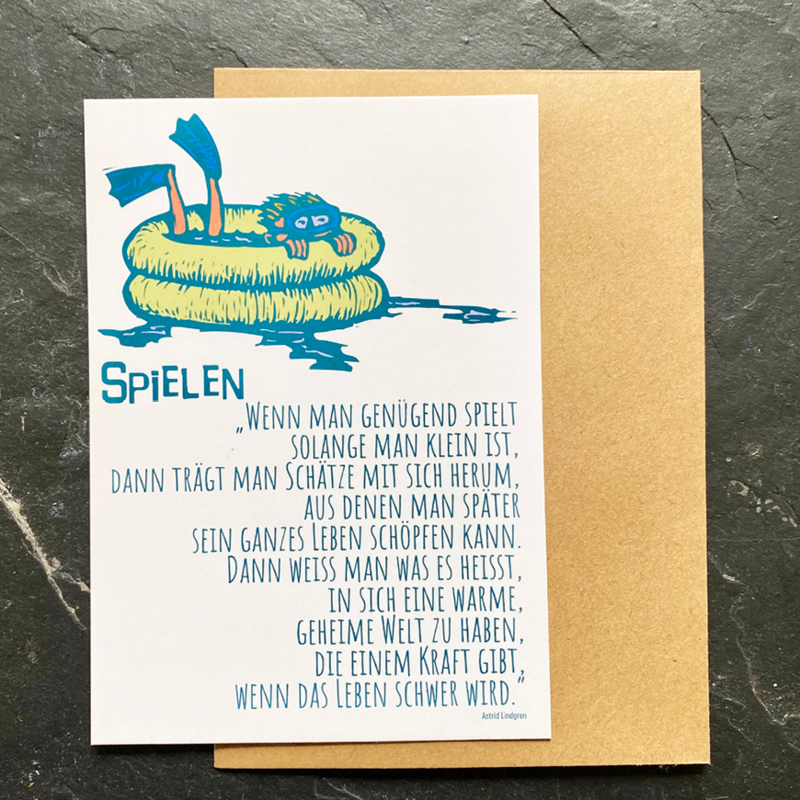 Jouer à la carte postale