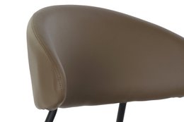PU-METALLSTUHL 57X57X77 KAMEL MB180375
