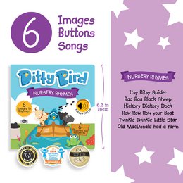 Ditty Bird Baby Sound Book: Nursery Rhymes