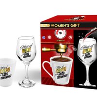 WOMEN'S GIFT COFFEE AND WINE