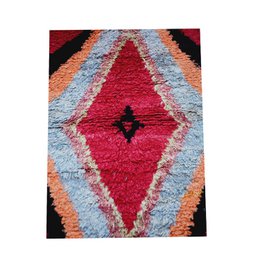 Tapis Moelleux Berbère Cornell Rouge