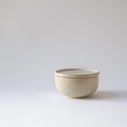 Mini Hollyhock bowl - sand & speckles - 150 ml