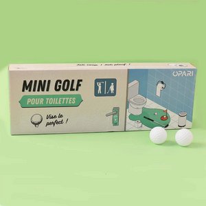 Minigolf für Toiletten