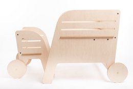Montessori bord og stole sæt hjul