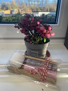 Einfache Geschenkidee: Stabkerzen-Set