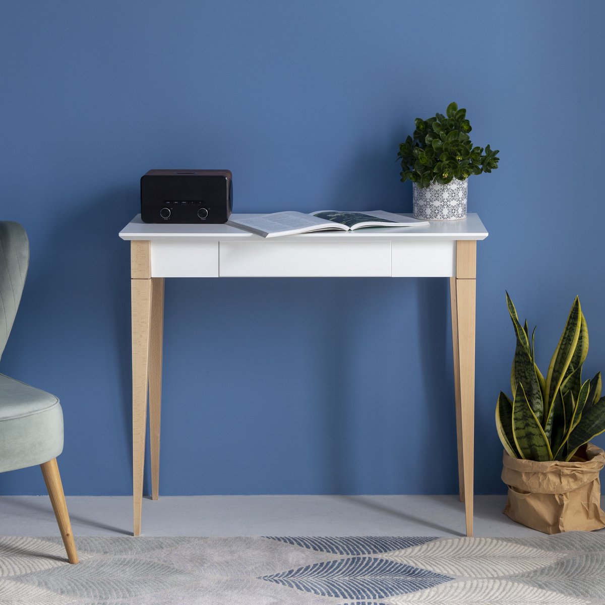 Small narrow writing desk discount