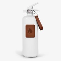 Fire Extinguishers 2 kg - Dark Brown Leather