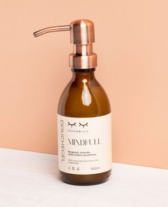 Natural shower gel - Mindful - 250, 500 and 1000 ML - Recommended retail price €14.95 - €24.95 and €39.95