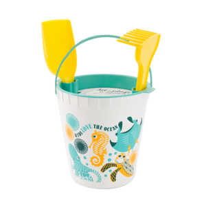 Algae-based beach toy, Bucket, Made in France - OCEAN