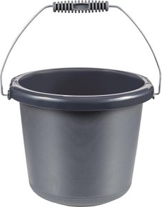 Curver bucket 5L steel handle anthracite