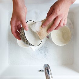 Økologisk bomuldsvaskbar svamp