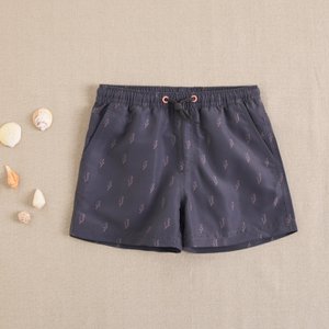 Jungen-Badeanzug mit Blitzaufdruck und Kordelzug I32-23313053