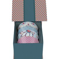 Giftset Bowls Oriental Flower Festival Blue 12cm