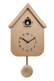 Wanduhr 21,5x41,5x8,5cm - Pendel - Kuckuck -NeXtime 'Twitter'