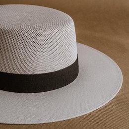 Monterrey · White boater hat