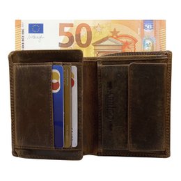 Portefeuille Homme - Portefeuille Homme - Portefeuille Arrigo - Modèle Billfold en Cuir de Buffle 3 Couleurs