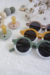 Lunettes de soleil | lunettes de soleil | Olive - Blanc