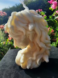 Medusa Profile Candle