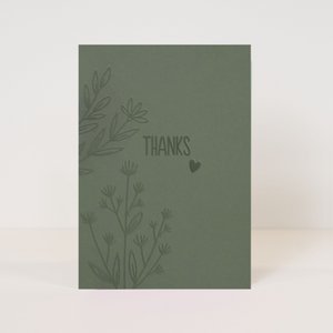Postcard 'thanks'