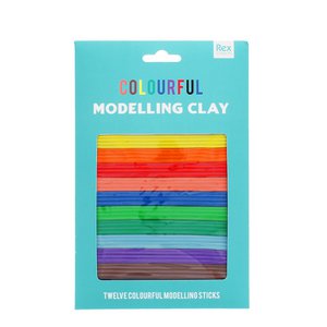 Colourful modelling clay