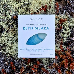 Reynisfjara soap - Clary Sage, Cedarwood, Lavender