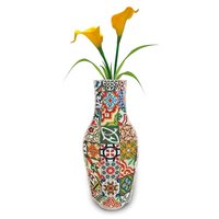 Modernista Tiles Cotton Flower Vase