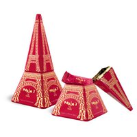 Eiffeltoren blik | 14 melkchocolade kant crêpes