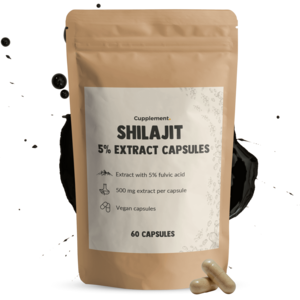 Shilajit-extract (5%) Capsules 500 mg - 60 capsules