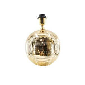 Lamp - Disco Ball - Glas - Goud - 20x20x20cm