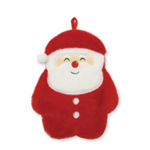 Santa Christmas 650 ml warmwaterkruik met pluchen deksel