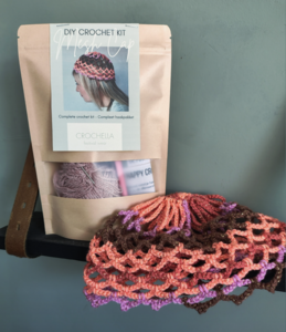 DIY Complete Package Learn to Crochet Mesh Cap