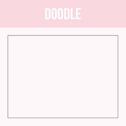 Mini Doodle Block, pro 5 Stück